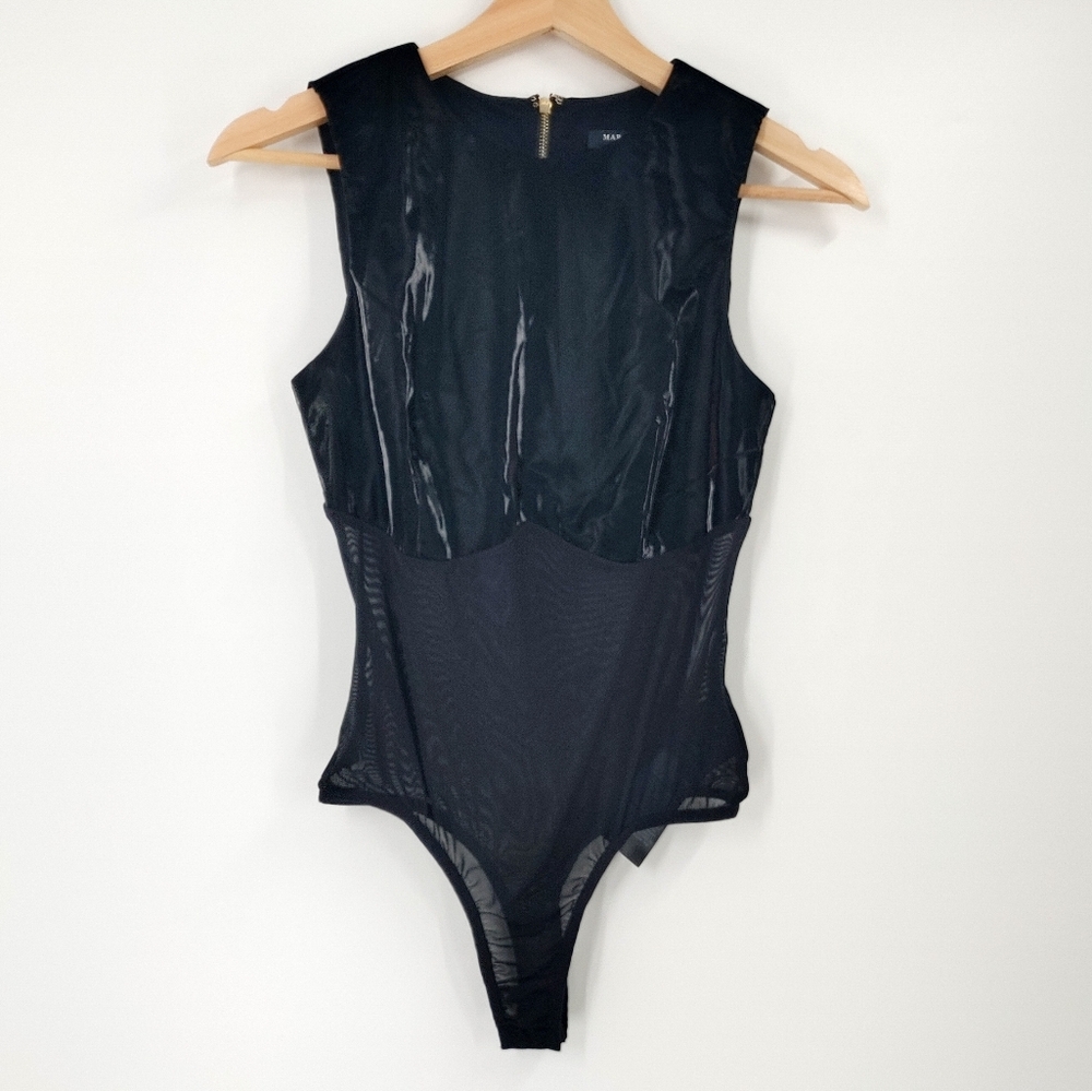 Guess by Marciano Latex & Mesh Bodysuit